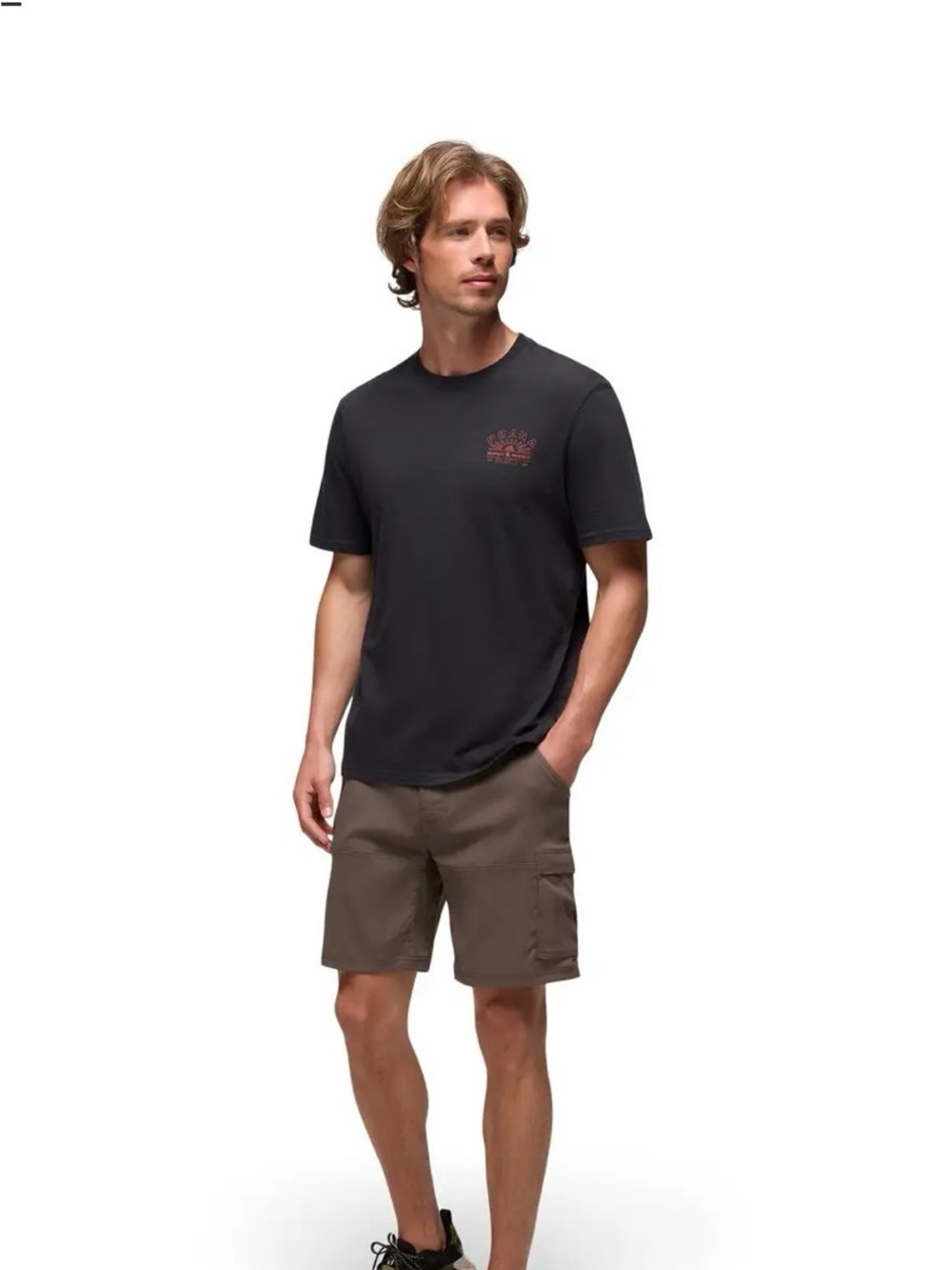 Prana Brown Men's Cargo Shorts